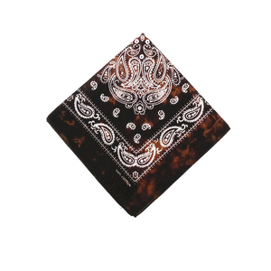 Bandana en soie personnalisée à prix abordable, de haute qualité, avec logo imprimé, écharpe ethnique unisexe pour événements en plein air - Product Image 1