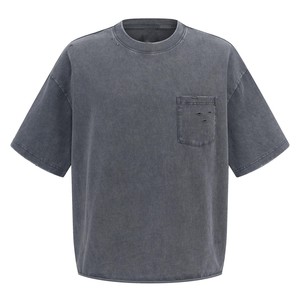 T-shirt en coton vintage surdimensionné pour homme, coupe ample, respirant, doux, confortable, décontracté, pour le streetwear - Product Image 2