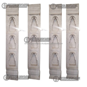 Modernos y Sencillos Pilares de Madera para Decoración del Hogar, Artículos para Fiestas con Temática India, Luz LED, MOQ Bajo - Product Image 4