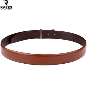 Ceinture en cuir pleine fleur marron de haute qualité, ceinture en cuir de vachette, logo personnalisé, ceinture en cuir véritable de luxe pour hommes - Product Image 5