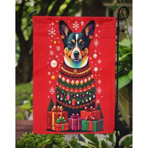 Lancashire Heeler Holiday Christmas <b>Garden</b> <b>Flag</b> Multicolor Mailbox Decorative Yard Banner for Patio Artwork and <b>Garden</b> Beds - Product Image 3