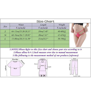 OSTENT WEAR Women's Pink Lace G-String <b>Thong</b> Panties Y-Line Straps Sexy Low Rise Mesh Fabric Underwear Adults Summer Style - Product Image 5