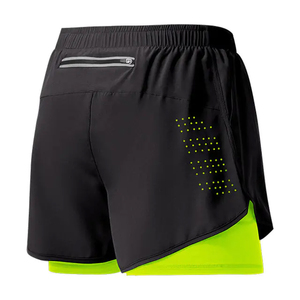 <b>Men</b>’s 2 in 1 Running <b>Shorts</b> Quick Dry Gym Workout <b>Shorts</b> with Inner <b>Compression</b> Layer Breathable Mesh Sports <b>Shorts</b> - Product Image 3