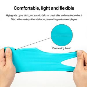 Gants de sport en spandex à trois doigts ouverts pour le snooker et le billard, prix de gros, fournisseur en gros, faibles MOQ, gants Yoyo pour joueurs professionnels - Product Image 3