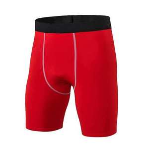 Shorts de sport athlétiques à taille élastique pour hommes, shorts de compression pour la course à pied, shorts de cyclisme respirants - Product Image 2