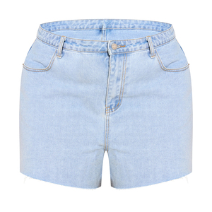 Shorts en jean déchirés pour femmes, marque privée, style streetwear, mode décontractée, vêtements d'été, usine d'exportation - Product Image 5