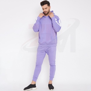 Conjunto Deportivo Personalizado 2026, 100% Algodón, Sudadera y Pantalones Deportivos Lisos para Hombre, Cómodos, Venta al Por Mayor, OEM - Product Image 1