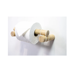 Top Quality Wood Toilet Paper Roll <b>Shelf</b> Holder <b>Rustic</b> <b>Wooden</b> Toilet Paper Holder Wall Mounted Stand - Product Image 5