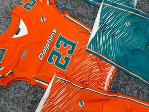 Jersey de Fútbol Americano Sublimado Personalizado de Buena Calidad, Hecho en Fábrica, Uniforme de Fútbol Americano para Adultos y Jóvenes - Product Image 3