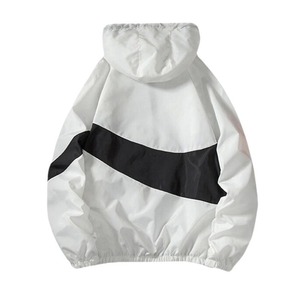 Unisex Waterproof Breathable Eco-Friendly <b>Canvas</b> Motorcycle Rain Jacket Lightweight Windproof Hooded Design with Front Logo - Product Image 2