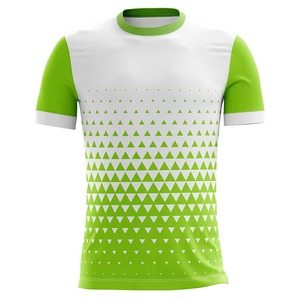 Conception personnalisée, sublimation, style formel, tissu tricoté, écologique, anti-rides, 180g polyester/coton, manches courtes, premium - Product Image 1