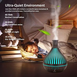 Diffusore di Aromi a 14 Luci con Spegnimento Automatico e Telecomando, Timer, per Grandi Ambienti, Diffusore di Oli Essenziali con Controllo dell'Umidità per Uffici - Product Image 3