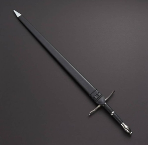 Épées HISTORIQUES Répliques de sabres en acier inoxydable faites à la main avec fourreau en cuir, design traditionnel, objet de collection, décoration - Product Image 3