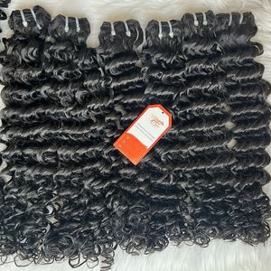 2026 Hot Selling 100% Raw Vietnamese Remy Human <b>Hair</b> Bundles Weft Deep Wave Natural Color Large Stock - Product Image 2