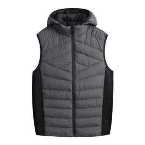 Chaleco Acolchado de Diseño Personalizado para Hombre, Talla Grande, Cálido para Invierno, Sin Mangas, Relleno de Algodón, con Cierre de Cremallera - Product Image 2