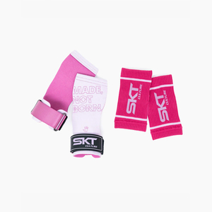 ด้ามจับแบบครอสฟิตทำจากวัสดุเนื้อนุ่มช่วยฝึกความแข็งแรงของสายจูงแมกนีเซียมมีให้เลือกสีและดีไซน์ตามต้องการ - Product Image 5