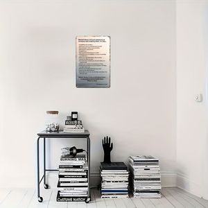 CIFbuy Arte Murale Ispirata al Religio, Facile da Installare, Targa di Preghiera in Alluminio per Arredamento Casa, Senza Batterie - Product Image 3