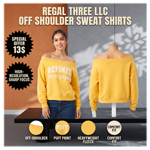 <b>Off</b> <b>Shoulder</b> <b>Sweatshirt</b> Ladies Fashion Loose Fit Pullover Crewneck Printed Sweat Shirt Women Oversized Streetwear <b>Sweatshirts</b> - Product Image 6