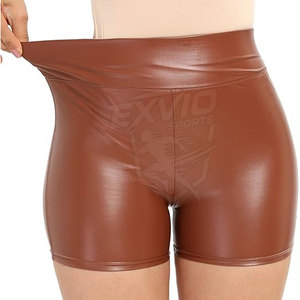 Shorts de Cuero para Mujer, Casuales, Ligeros, Transpirables, de Alta Calidad - Product Image 3