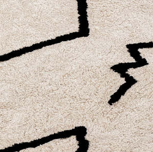 Tapis de jute moderne de luxe tissé à la main en fibres naturelles pour le salon chambre à coucher élégant et doux ensemble de sol en coton - Product Image 3