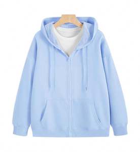 Fabricante OEM, sudaderas con capucha y cremallera de algodón francés sublimadas, de alta calidad, estilo urbano, 500 GSM, para hombre - Product Image 1