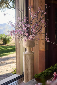 Soporte de Mimbre Estético para Plantas con Maceta Tejida, Porta Flores de Mimbre Natural, Decoración de Acento Alto para Interiores del Hogar - Product Image 4