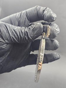 Colgante de Lujo de Moissanita con Letra Inicial Iced Out, Colgante Personalizado de Moissanita Estilo Hip Hop, Colgante de Plata 925, Colgante con Dijes de Rapper - Product Image 2