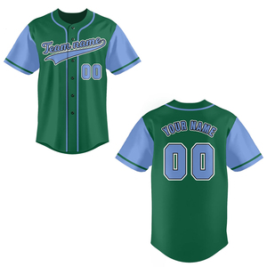 Maillot de baseball d'équipe personnalisé avec logo, léger, pour entraînement, coupe confortable, vente en gros OEM, pour jeunes et adultes - Product Image 2