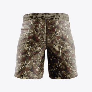 Shorts décontractés pour hommes de haute qualité, séchage rapide, respirants, en toile, couleur unie, taille élastique, design personnalisable, fabriqués au Pakistan - Product Image 2