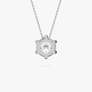 Colgante Solitario de Diamante Redondo de Platino de 1.70ct, Corte E-G VS, 4 Puntas, Joyería Fina para Mujer, Ideal para Bodas, Aniversarios y Fiestas - Product Image 6