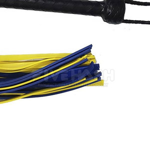 ที่ใส่ฟล็อกเกอร์หนังคลาสสิกด้ามจับเรียบแข็งแรงหนังฟอกทุกวันใช้งานง่าย - Product Image 6