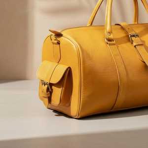 Sac de sport de voyage en PU imperméable léger de haute qualité, sac de sport portable pour la gym, le fitness, le yoga et le week-end pour hommes et femmes - Product Image 3