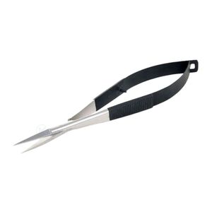 Industrial Grade Black Handle Spring Action Fine Point Stainless Steel Precision Trimming Beauty Care - Product Image 2