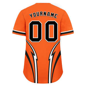 Maillots de baseball personnalisés, respirants, en tissu 100% polyester, uniformes d'équipe en gros avec couleurs et logo personnalisés - Product Image 2