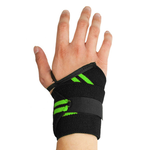 Manchon de compression professionnel pour poignet, idéal pour la gym, le sport et la force athlétique, personnalisable, antibactérien et respirant. - Product Image 2