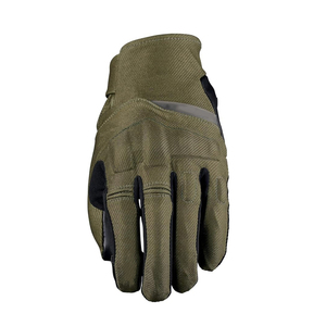 Guantes de Motocicleta para Adultos, Color Verde Oliva y Negro, de Cuero, Antideslizantes, para Conducir en la Calle, con Puño Largo, Guantes de Seguridad para Motocicleta - Product Image 2
