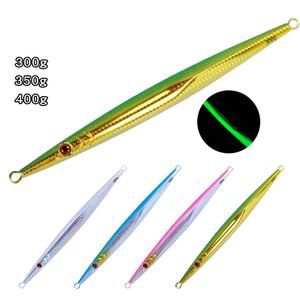 Leurre de jigging en métal imprimé avec logo personnalisé, fabriqué en Chine, pour la pêche au bar, au saumon et au maquereau, marque privée - Product Image 2