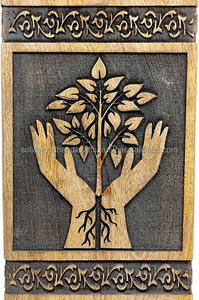 Handmade Wooden Urn <b>Box</b> <b>For</b> Adult <b>Ashes</b> Funeral human Urns Burial Urns With High Quality - Product Image 4