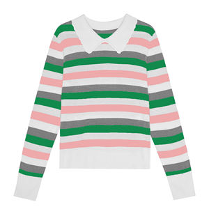 Zeta Phi Beta <b>Women's</b> Casual Solid Button V-neck Cotton <b>Cardigan</b> Winter Knitted Custom Sizes Breathable Lace Streetwear - Product Image 6