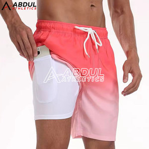 Pantalones Cortos Deportivos Cómodos para Hombre con Cintura Elástica, Ideales para Entrenamiento, Correr, Trotar y Actividades Deportivas Diarias - Product Image 2