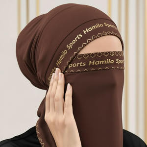 Hijab Niqab, Nuevo Modelo, Modal, Jersey, Algodón, Elástico, Máscara Inferior, Hijab Deportivo, Pañuelo Suave, Ajustable, Hijab Interior para Mujer, Pañuelo Interior - Product Image 3