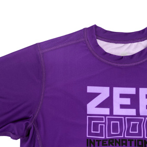 High Quality <b>Custom</b> Made New <b>Design</b> <b>Compression</b> <b>Custom</b> Short Sleeve <b>Shirt</b> Sublimated Printed Rash Guard Men's - Product Image 3