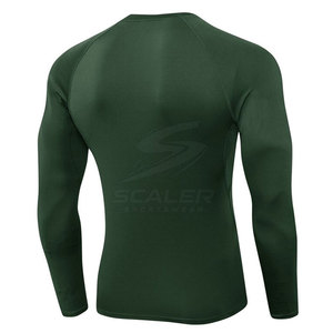 Camiseta de Manga Larga para Hombre de Primera Calidad, Protección UPF50+, SCALER SPORTSWEAR, 260g, para Fitness al Aire Libre y Uso Diario - Product Image 2