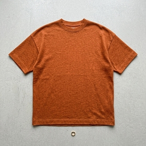 Camiseta de algodón con relieve personalizada estilo streetwear, oversize con hombros caídos, para hombre, vintage, con lavado ácido, de tela gruesa. - Product Image 4