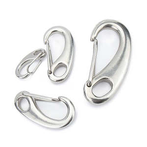 Gancho de Seguridad en Forma de Huevo de Acero Inoxidable con Resorte de Liberación Rápida, 50 mm, Acabado Liso, para Uso Industrial, Modelo OEM - Product Image 6