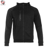 Survêtement de sport pour homme, coupe ajustée, qualité supérieure, pour la course hivernale, design de logo personnalisé, prix de gros.