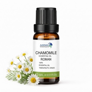 Huile Essentielle de Camomille Romaine (Chamaemelum Nobile) Huile Botanique Florale 100% Pure Distillée à la Vapeur Qualité Cosmétique Soin de la Peau - Product Image 1