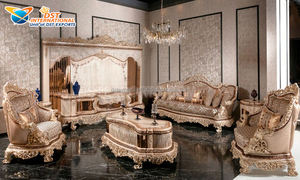 Ensemble de canapés de salon au design fabuleux Maharaja, ensemble de canapés au design royal Maharaja, meubles Maharaja en teck sculpté à la main de luxe, États-Unis - Product Image 4