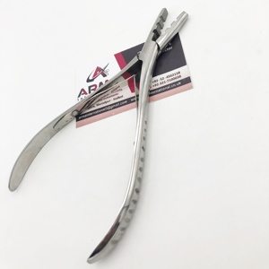 3 Hole Hair Plier Stainless Steel <b>Micro</b> Ring Hair <b>Extension</b> Pliers Sustainable Multi-Functional Hair Removal Tools with Logo - Product Image 4
