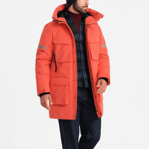 เสื้อโค้ทขนเป็ดผู้ชาย ผลิตจากวัสดุโพลีเอสเตอร์ 100% มีซิปปิด ดีไซน์ทันสมัย ราคาถูกที่สุด - Product Image 3